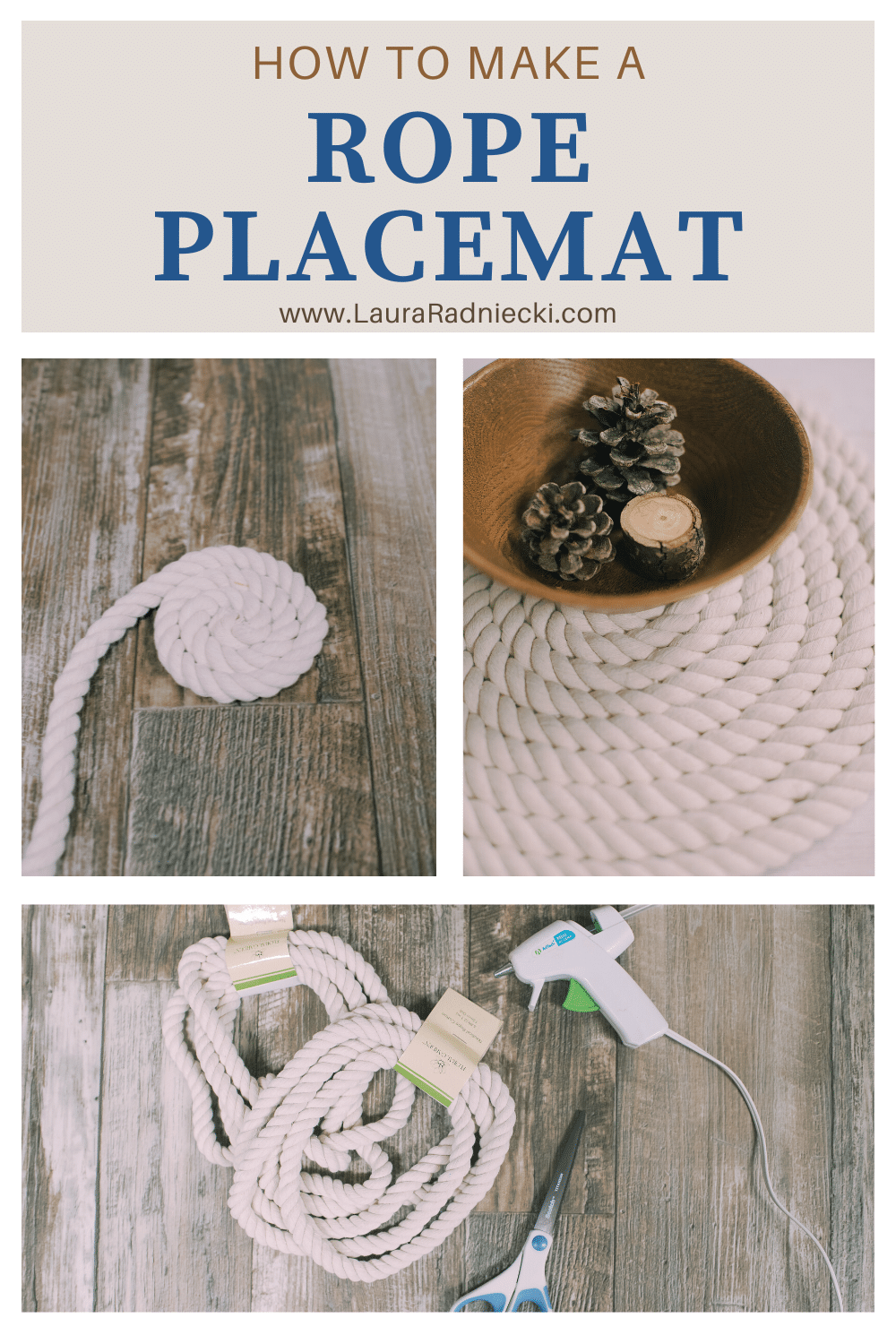 How to Make a Rope Placemat