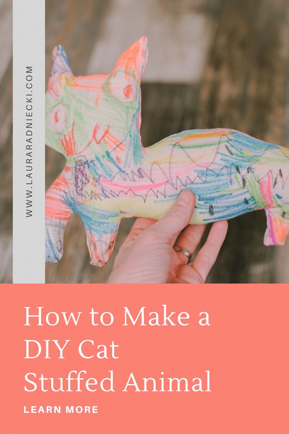 How to Make a DIY Cat Stuffed Animal for Kids | Kids Craft Idea