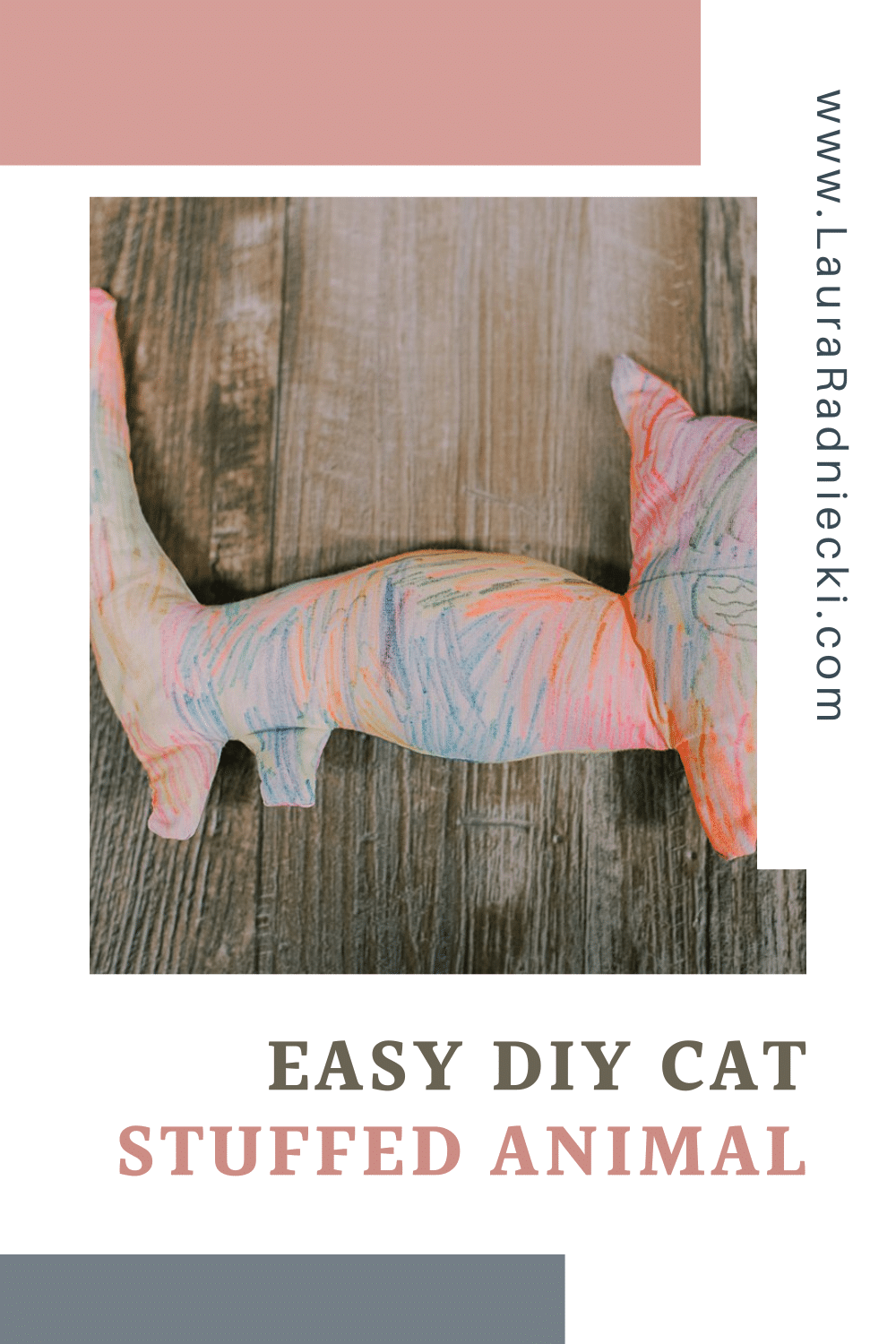 How to Make DIY Cat Stuffed Animal | Kids Craft