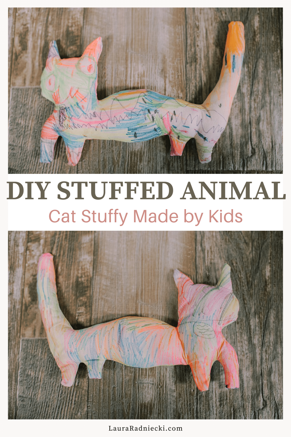 How to Make DIY Cat Stuffed Animal | Kids Craft
