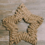 How to Make a DIY Star Wreath using Jute Rope