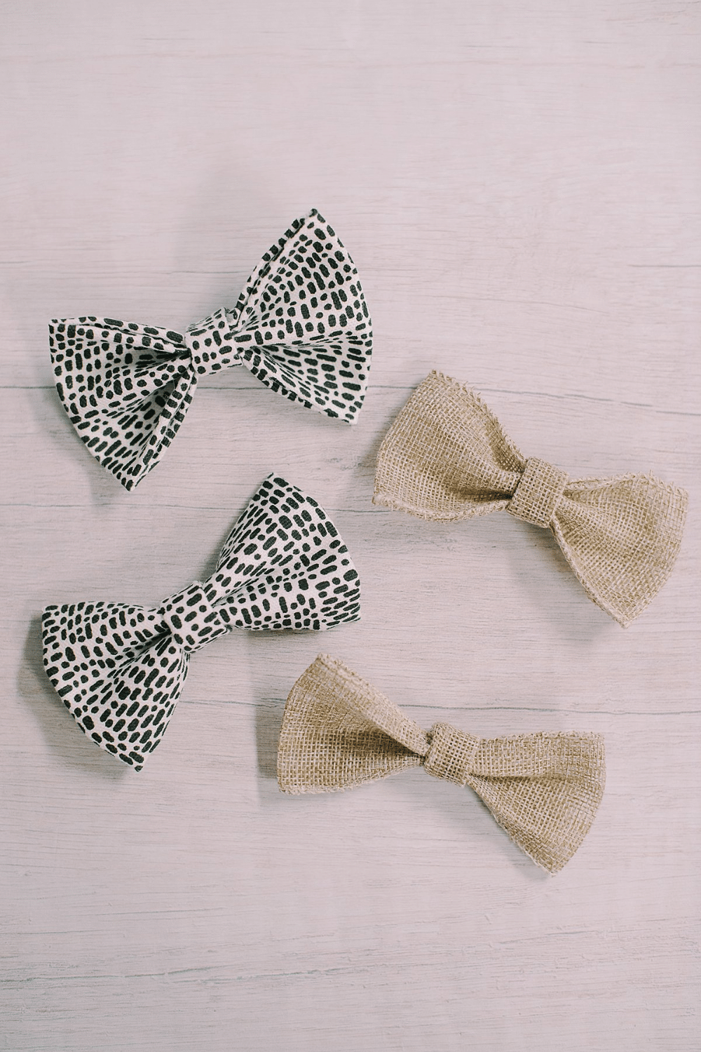 How to Make Bows from Burlap Ribbon