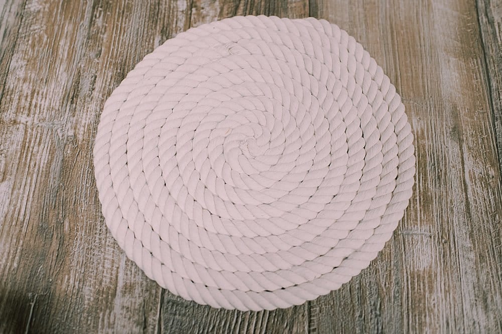 how to make a DIY rope charger or trivet