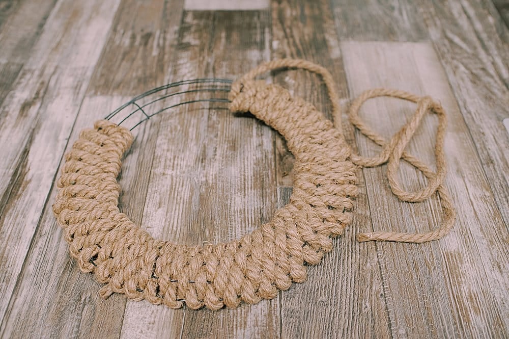 Wire Wreath Forms w/Jute Liner