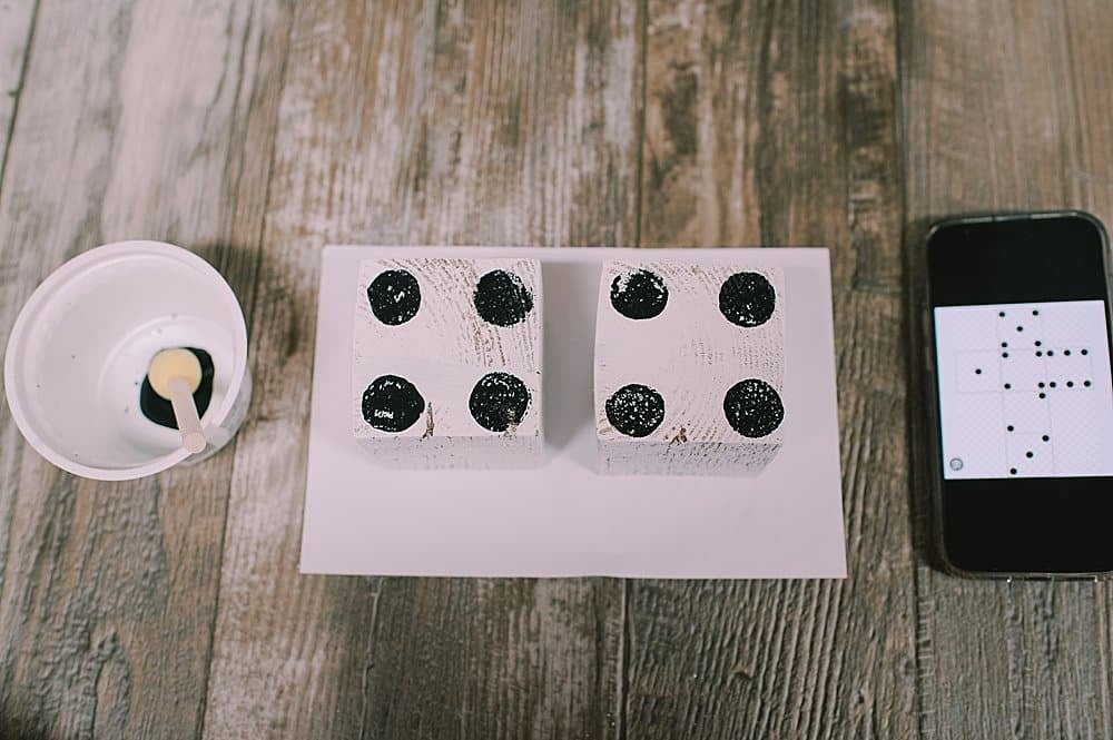 How to Make Jumbo Wooden Dice