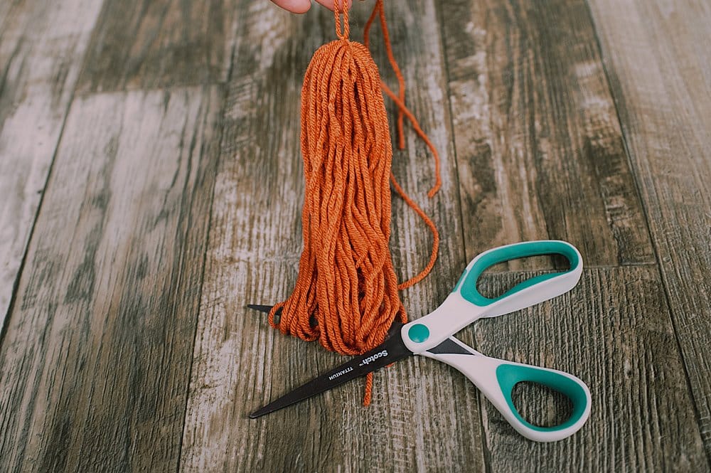 yarn tassels