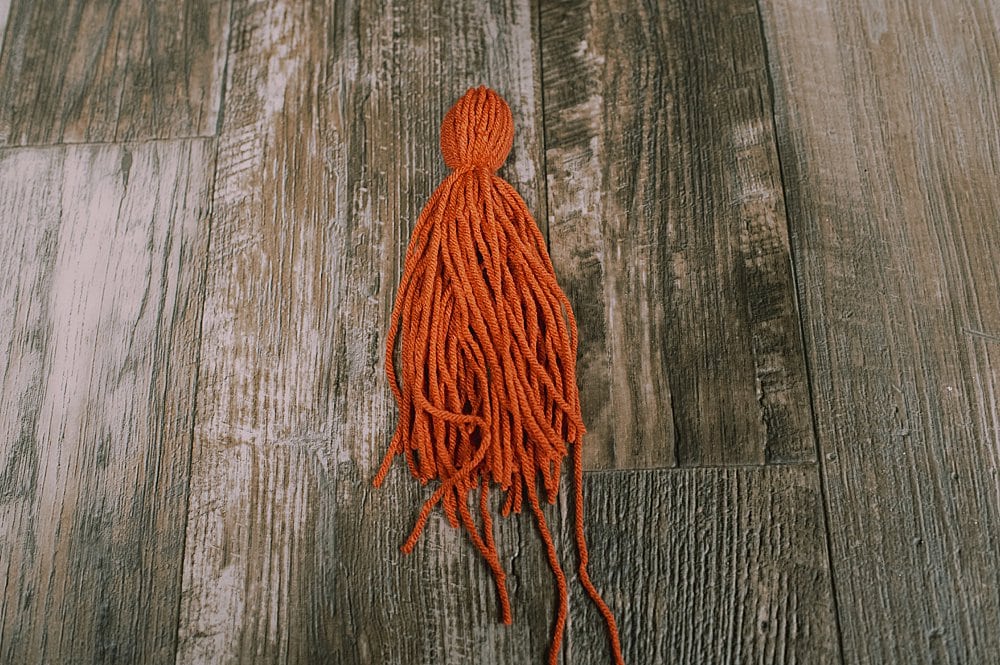 yarn tassels