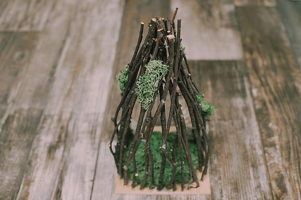 How to make a fairy house teepee