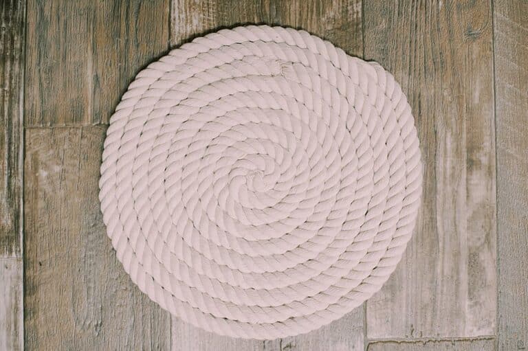 How to Make a DIY Rope Placemat DIY Rope Charger or Trivet