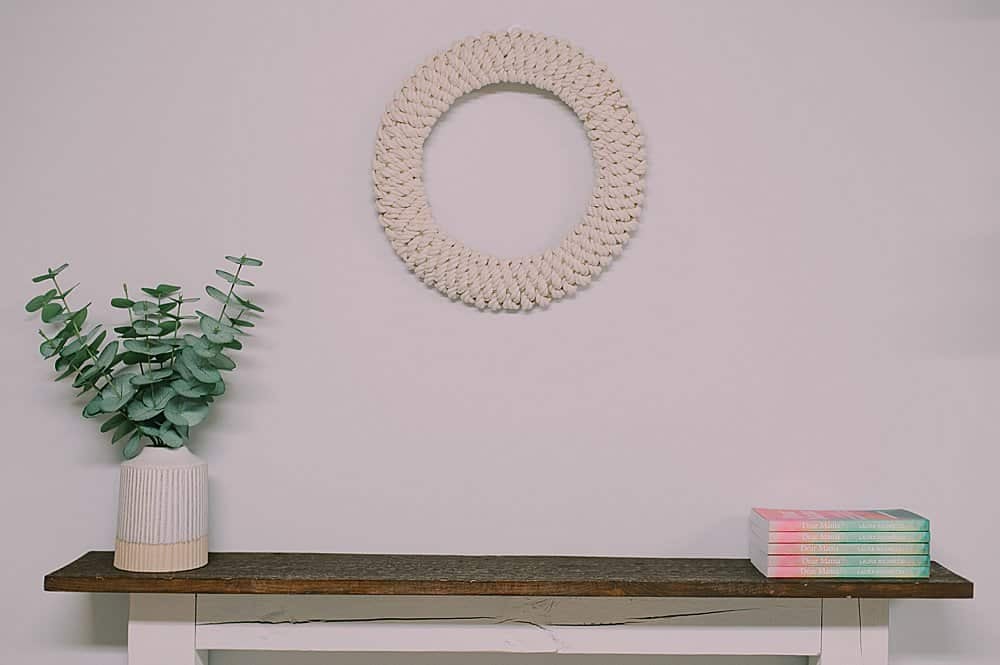 How to make a DIY rope wreath