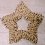 How to Make a Star Wreath with Jute Rope