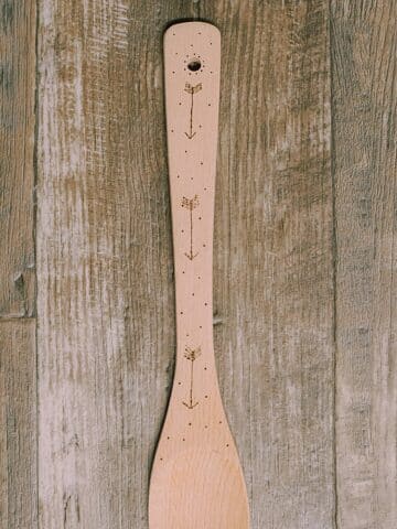 How to make a DIY woodburned spoon
