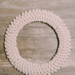 How to make a rope wreath using cotton rope from the Dollar Tree