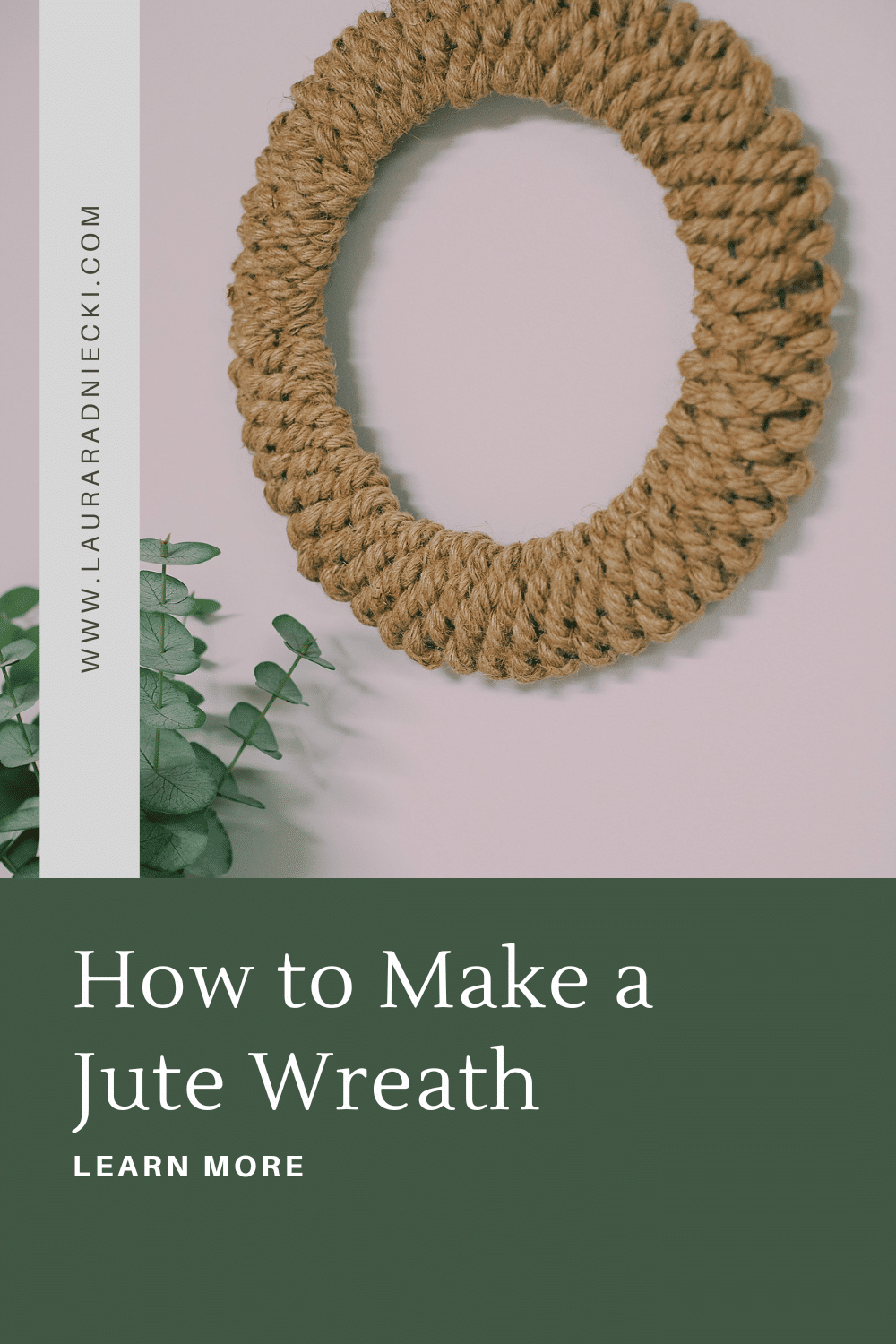 How to Make a Jute Wreath