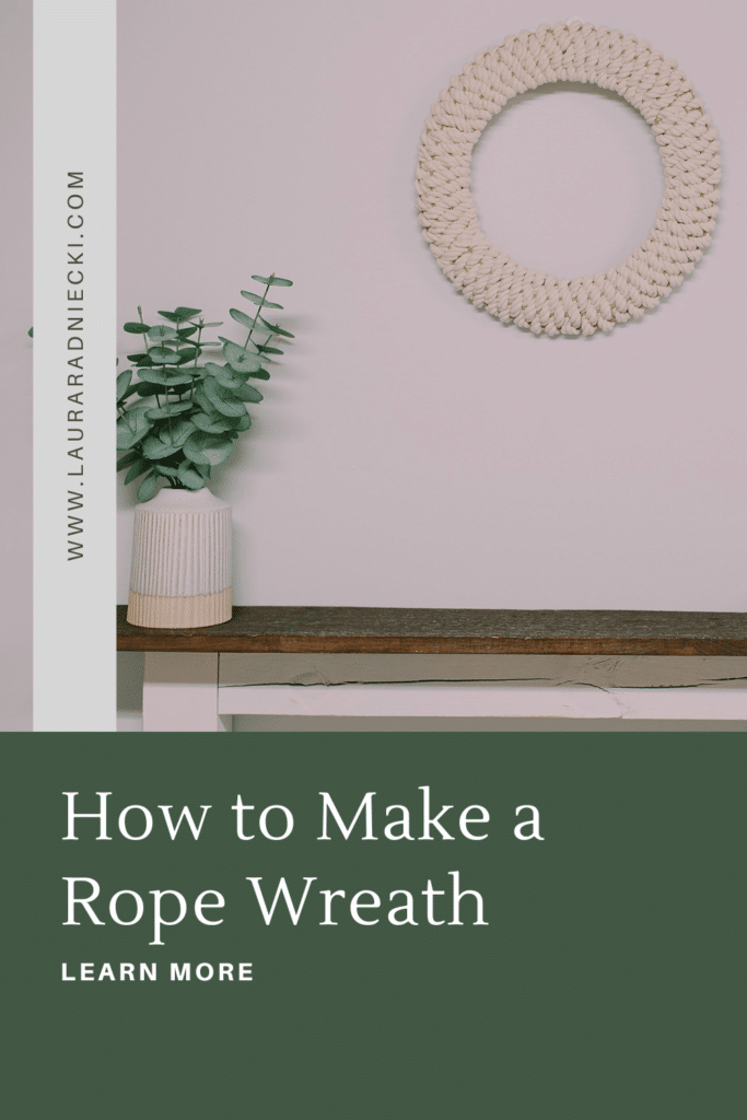 How to Make a DIY Rope Wreath
