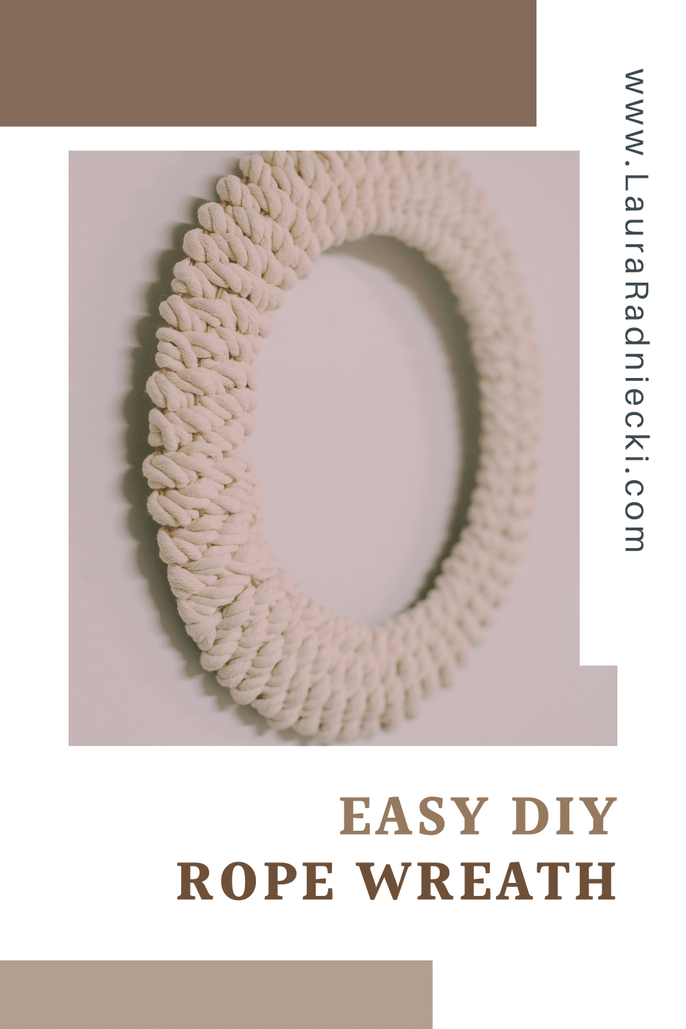 How to Make a Rope Wreath