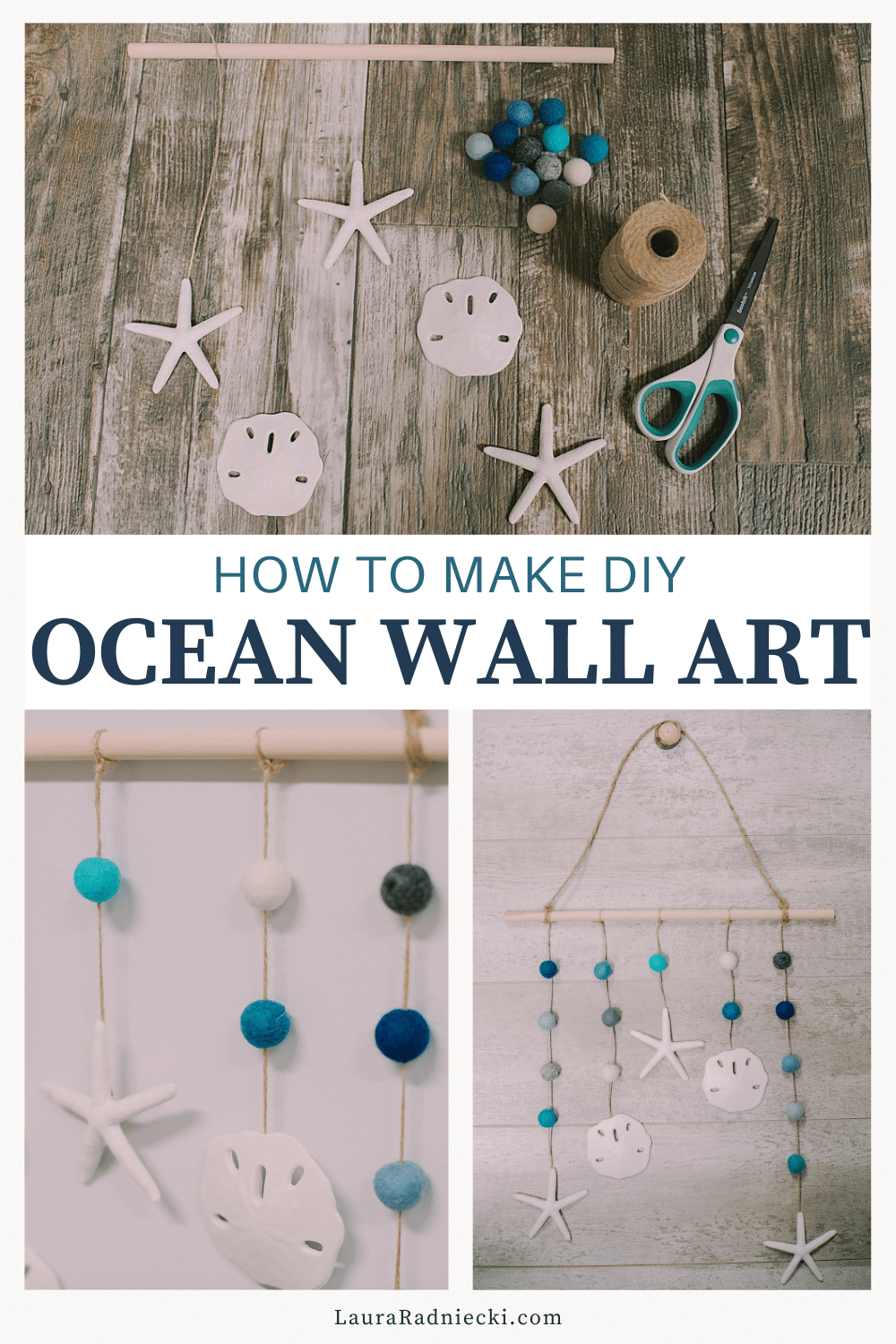 How to Make a DIY Ocean Wall Hanging