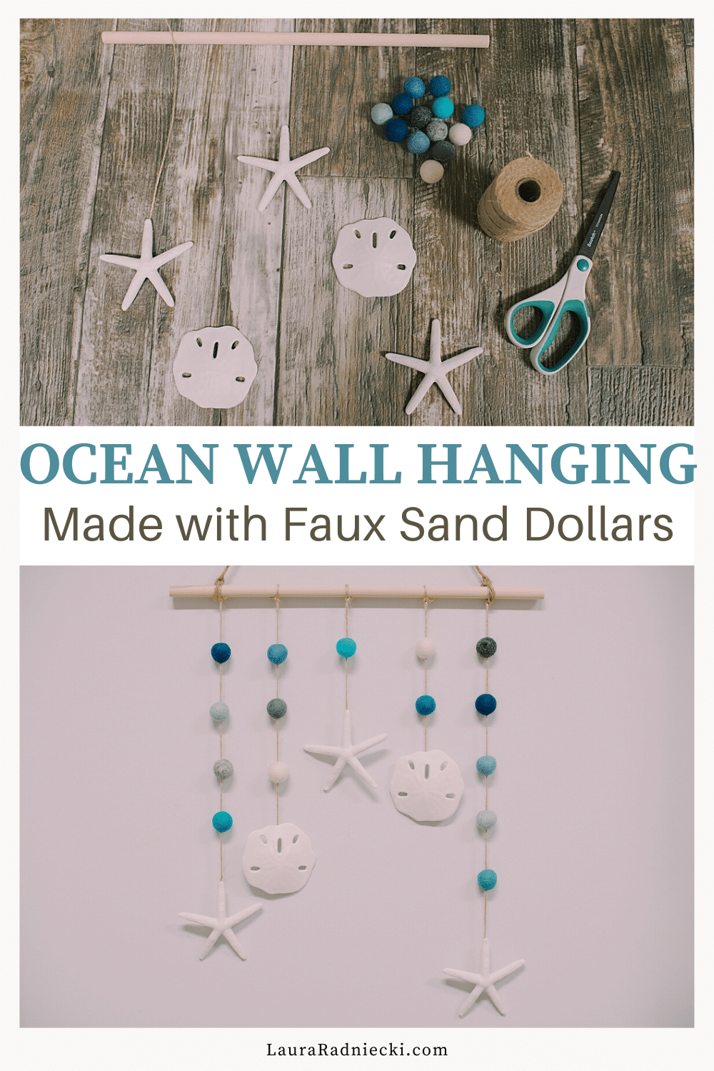 How to Make a DIY Ocean Wall Hanging