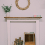 How to make a burlap ribbon wreath using a wire wreath form and burlap ribbon.