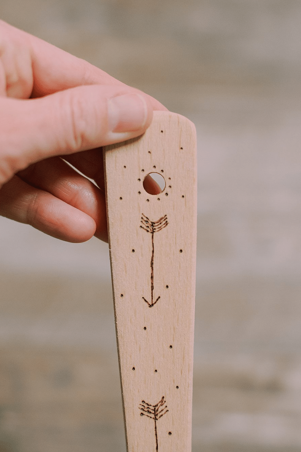 DIY Woodburned Wooden Spoon