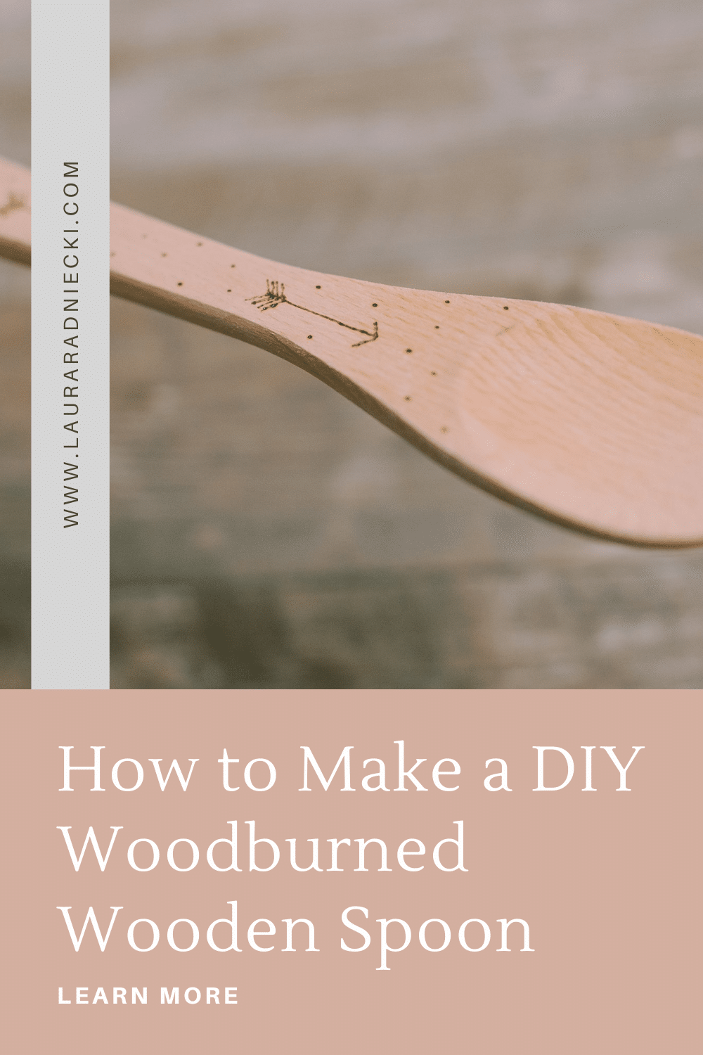 How to make a DIY woodburned wooden spoon