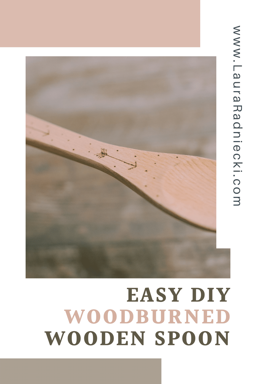 DIY Woodburned Wooden Spoon