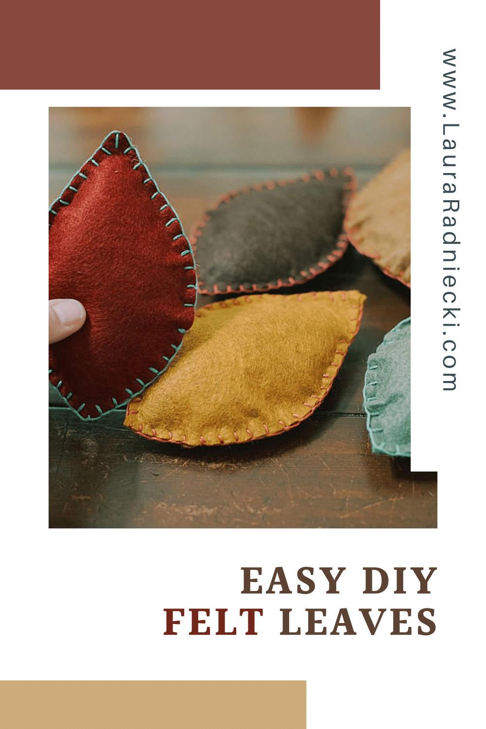 How to Make Felt Leaves