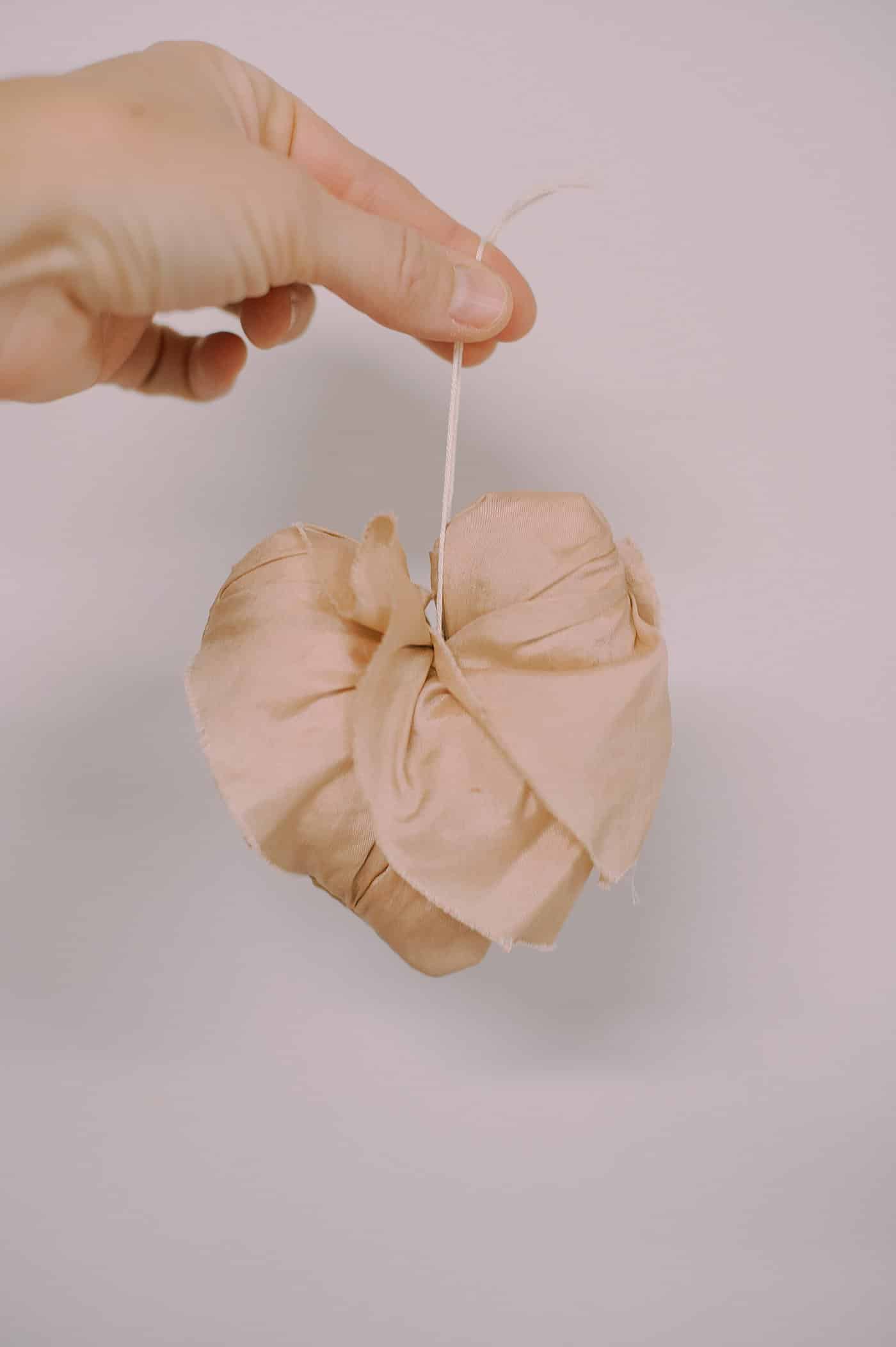 How to Make a Heart Memory Ornament.