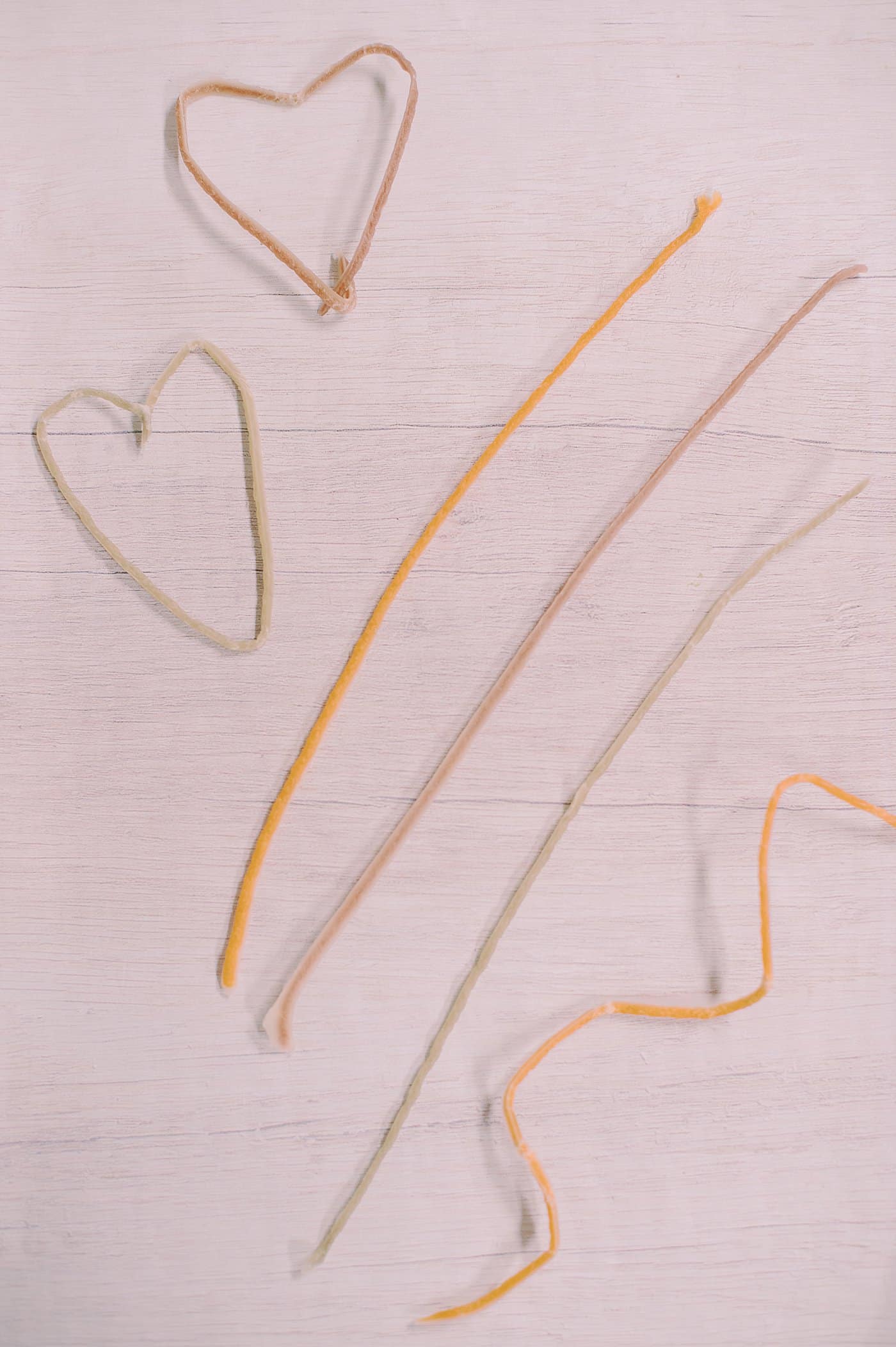 DIY Beeswax Yarn Sticks.