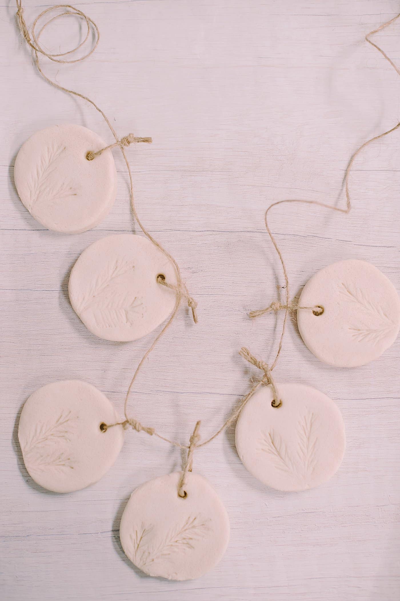 DIY Salt Dough Garland.