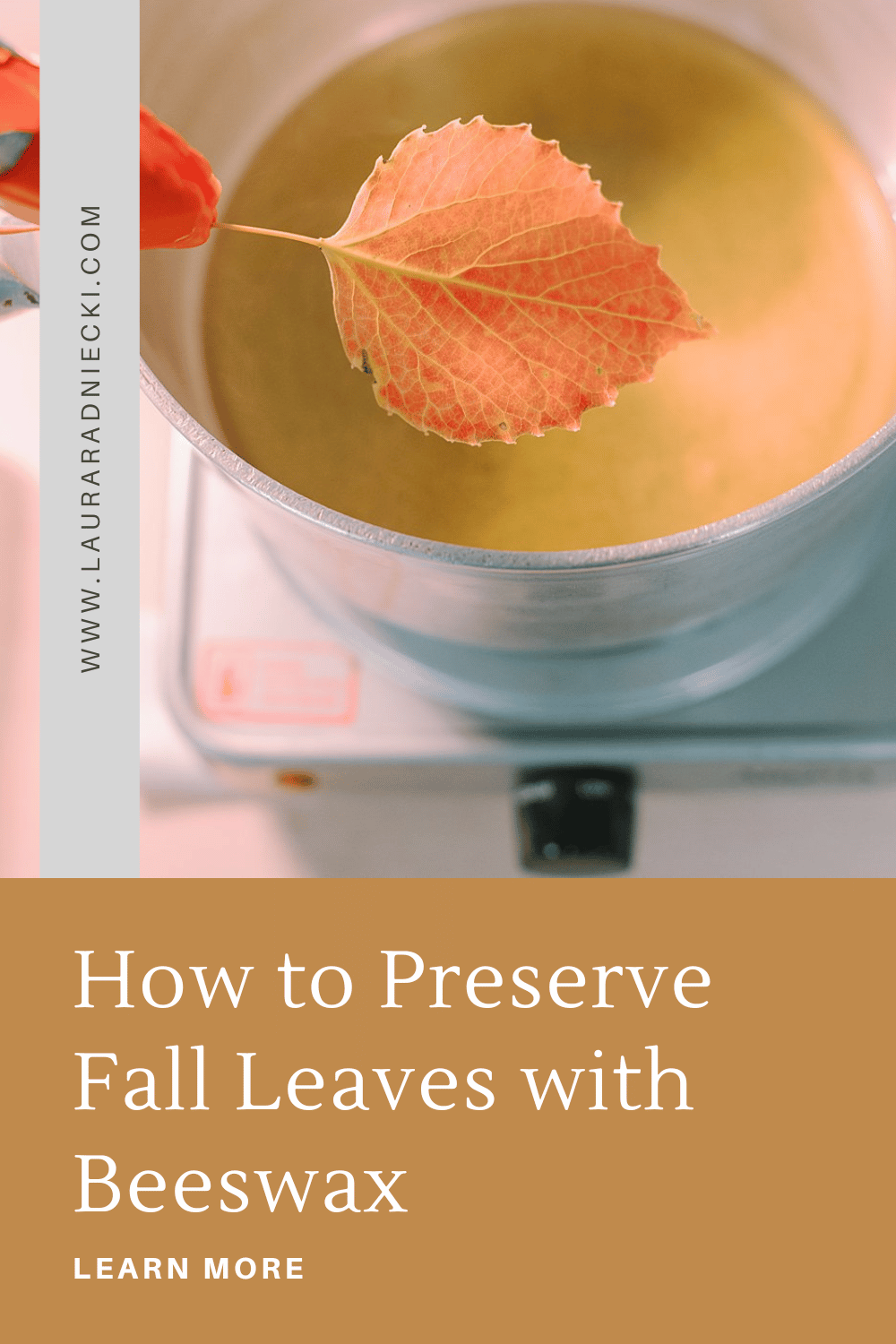 How to Preserve Fall Leaves with Beeswax