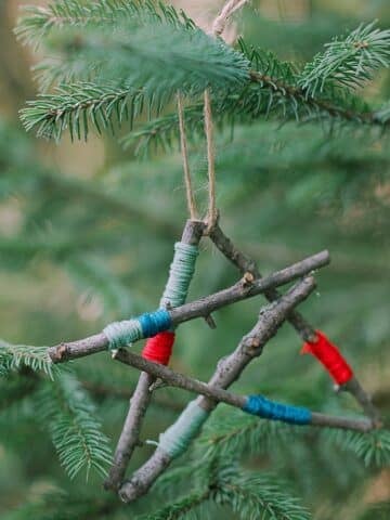 Create a dazzling Star Ornament with embroidery floss-wrapped sticks using our simple guide. Elevate your holiday decor this season!