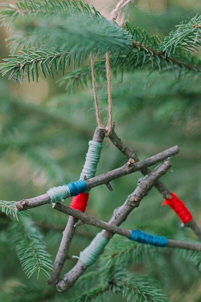 Create a dazzling Star Ornament with embroidery floss-wrapped sticks using our simple guide. Elevate your holiday decor this season!