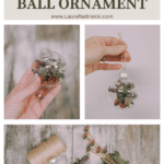 Create your own Faux Flower Clear Ball Ornament with our simple guide. Add a personal touch to your holiday decor this season!