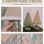 How to Make DIY Yarn-Wrapped Cardboard Trees