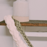 How to Make a DIY Finger Knit Garland with Chunky Yarn