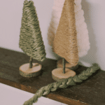 How to Make a DIY Chain Stitch Garland with Chunky Yarn