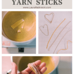 How to Make DIY Beeswax Yarn Sticks