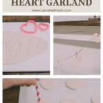 How to Make a Salt Dough Heart Garland