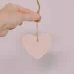 How to make a salt dough heart.