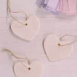 How to make a salt dough heart.