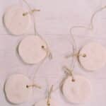 How to make a DIY salt dough garland.