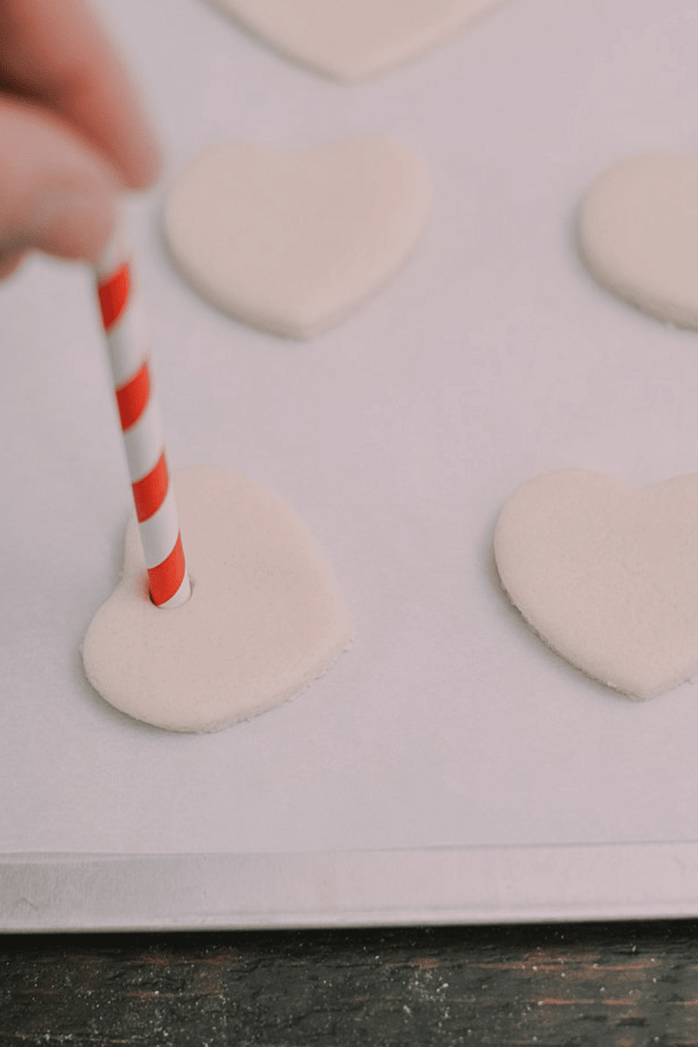 How to Make a Salt Dough Heart Garland