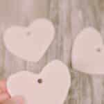 How to make a salt dough heart.