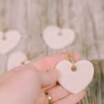 How to make a salt dough heart garland.
