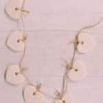 How to make a salt dough heart garland.