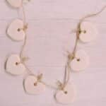 How to make a salt dough heart garland.