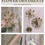 How to Make Toilet Paper Flower Ornaments