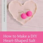 How to make a heart-shaped jewelry dish out of salt dough.