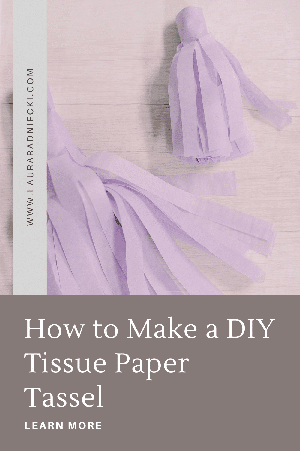 How to Make a Tissue Paper Tassel